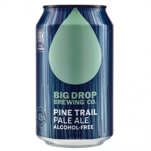 Pine Trail Pale Ale Alcoholvrij 0.5% (blik) van Big Drop Brewing Co.