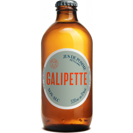 Cider 0% van Galipette