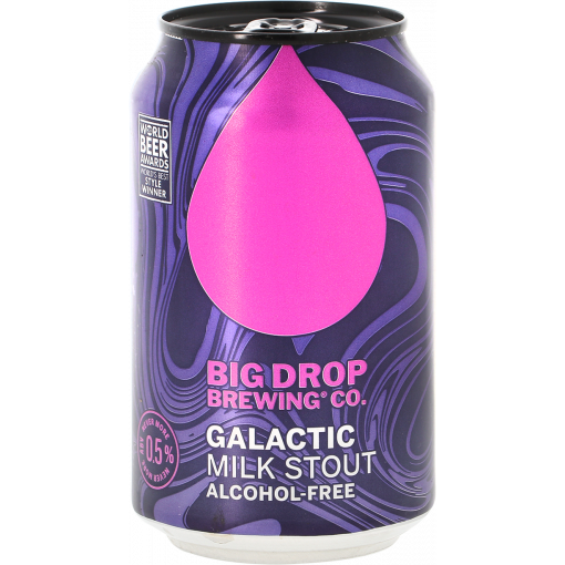 Big Drop Brewing Co. Galactic Milk Stout Alcoholvrij 0.5% (blik)